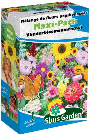 Épandeur mélange de graines de Fleurs des Champs PAPILLON - Maxi Pack Sluis Garden