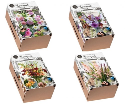 2x Grow Your Own Bouquet – Cadeau de Bulbes de Fleurs