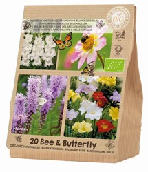 Bee & Butterfly Collection BIO – Bulbes à fleurs bio pour abeilles et papillons