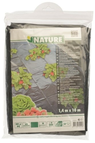 Feutre de culture pour fraises 1.40 x 10m - Nature