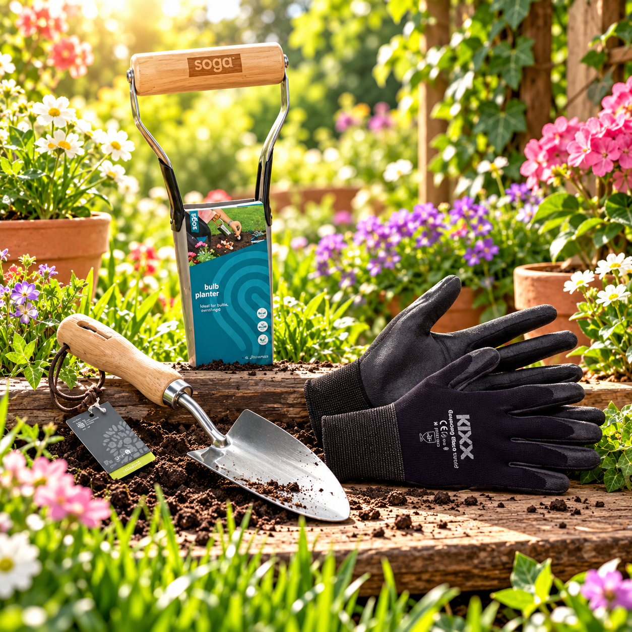 LBF - JAK - Voorpag - Voor bloembollen - Tuin gereedschap