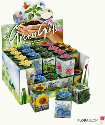 Greengifts Mélange 40 pcs en Showbox