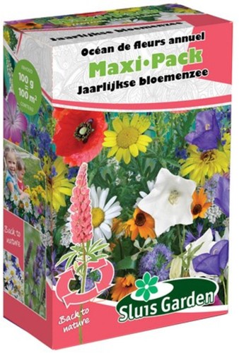 Épandeur mélange de graines de Fleurs des Champs PLURIANNUEL - Maxi Pack Sluis Garden-2