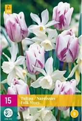 Tulipes & Jonquilles en Mélange Folk Story