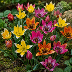 Tulipe Botanique en Mélange - Tulipa