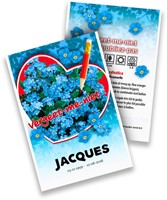 Ne m'oubliez pas Paquets de semences personnalisés - 500 Pièces-2